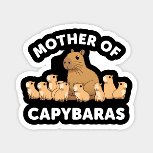 Capybara Mother of Rodents - For Wildlife Biologists and Enthusiasts Magnet