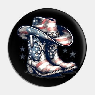 Toby Boots and Hat Pin