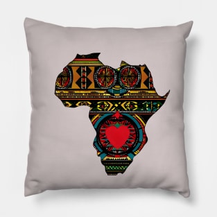 Africa in my heart Pillow