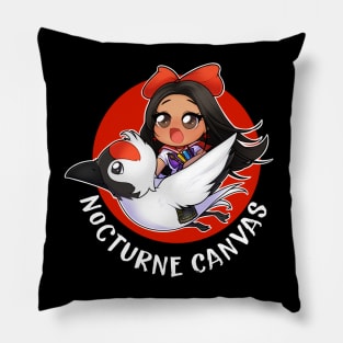 NocturnexCrane2 Pillow