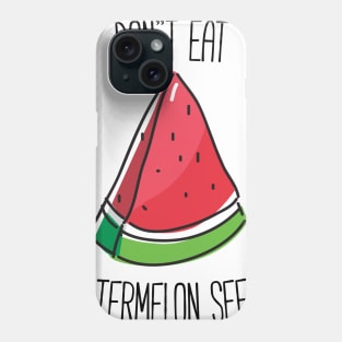 Funny Pregnant Don't Eat Watermelon Seeds T-shirt Phone Case