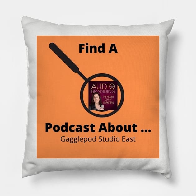 Audio Branding Episode Pillow by Find A Podcast About