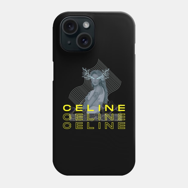 Celine Dion Phone Case by PsychodeMayo
