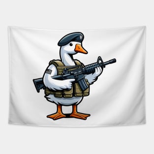 Tactical Goose Tapestry