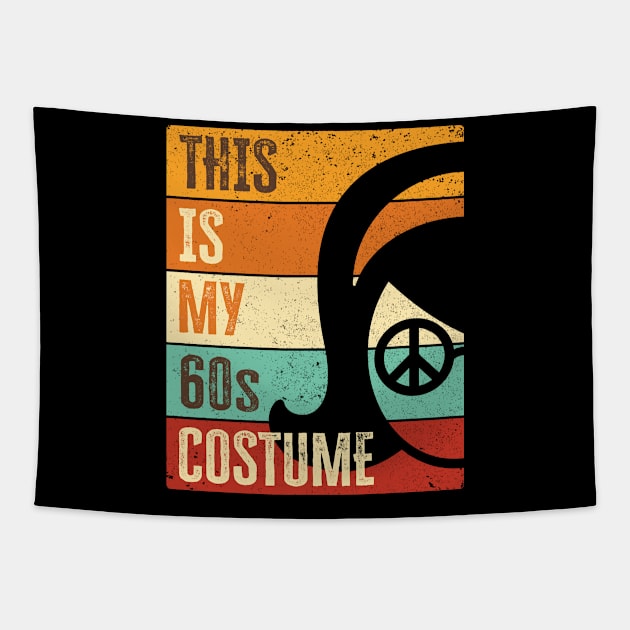 60s Outfit For Women | This Is My 60's Costume | 1960s Party Tapestry by auviba-design