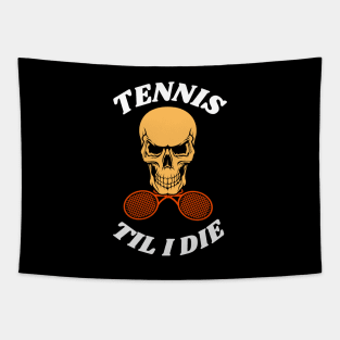 US Open Tennis Til I Die Tapestry