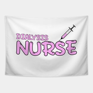 Dialysis Nurse Pink Tapestry