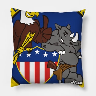 F/A18 Rhino - VFA122 Flying Eagles Pillow