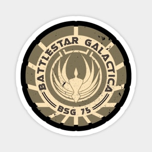 Battlestar Galactica BSG 75 logo Magnet