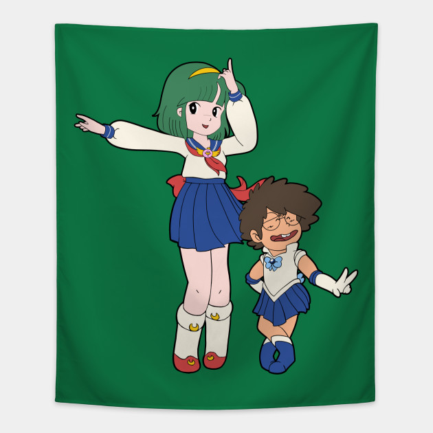 Get Wallpaper Sailor Nanako Sos Sailor Nanako Sos Tapisserie Teepublic Fr For Android Free