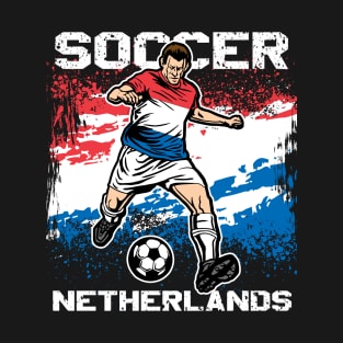 Netherlands Futbol Soccer T-Shirt