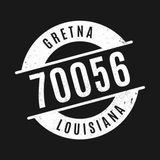 Gretna Louisiana 70056 Zip Code T-Shirt