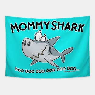 Mommy Shark Tapestry