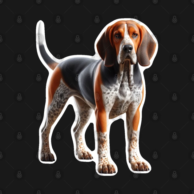 American English Coonhound by millersye