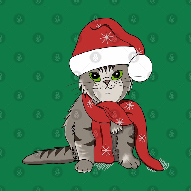 Santa Cat by Gsallicat