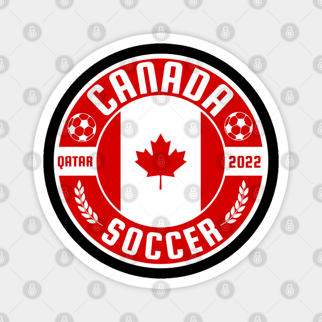 Canada World Cup Magnet by footballomatic