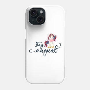 Christmas Unicorn: Stay Magical Phone Case