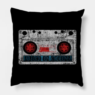 alive in chains cassette Pillow