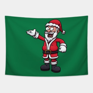 Friendly Santa Claus Tapestry