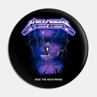 Ride the Nightmare Pin