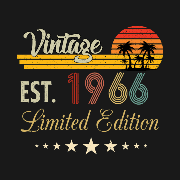 Vintage Est 1966 Limited Edition Birthday by Kokomo