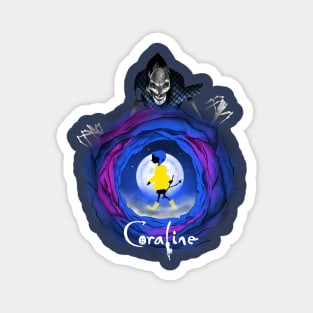 Coraline and The Other Mother (The Beldam) Magnet
