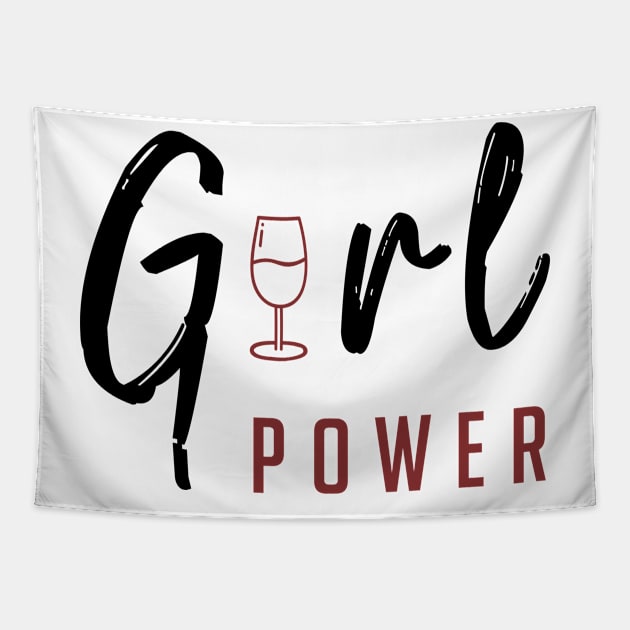 Girl Power Tapestry by C_ceconello