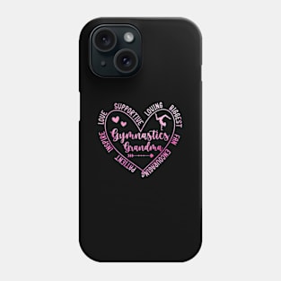 Gymnastics Grandma Appreciation Gymnast Grandmother Phone Case