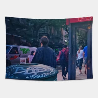 East Village Street Manhattan New York City Tapestry