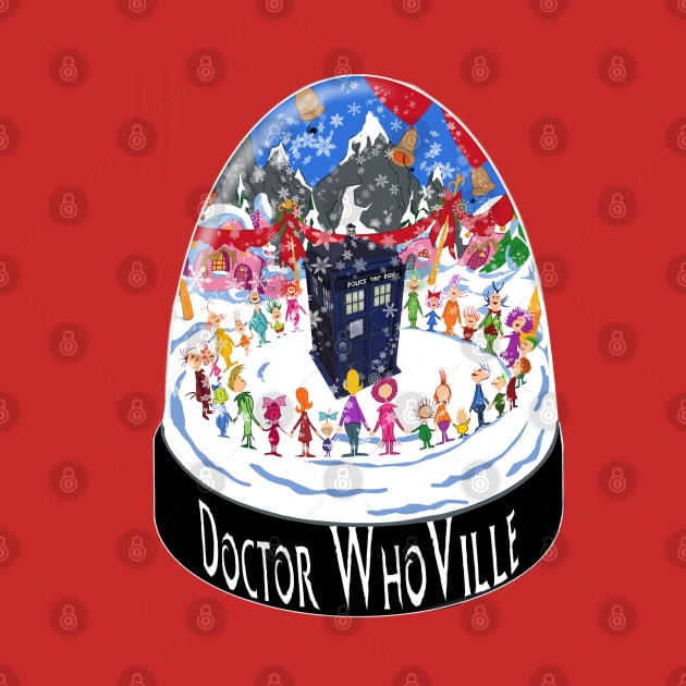 Doctor WhoVille by DistractedGeek