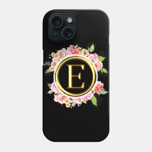 Letter E Shirt Alphabet Letter E Different Colors Phone Case