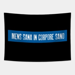 Mens sana in corpore sano Tapestry