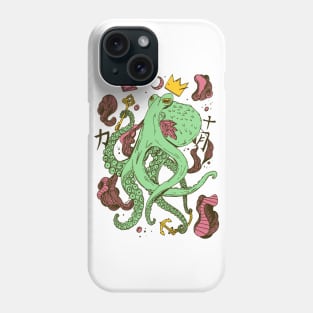 Royal Octopus - Pink and Mint Phone Case