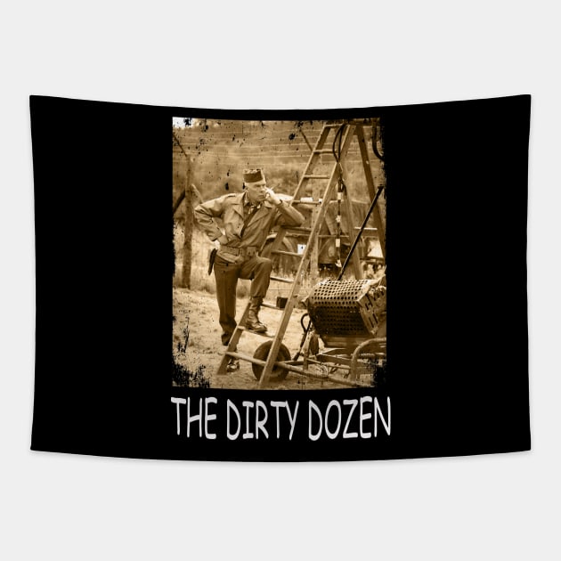 12 Against the Odds The Dozen Cinematic Thrills Tee Tapestry by Camping Addict