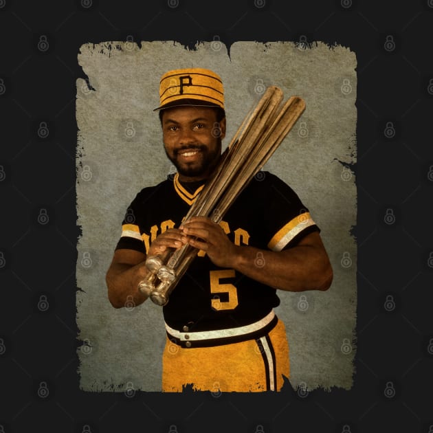 Bill Madlock in Pittsburgh Pirates by PESTA PORA