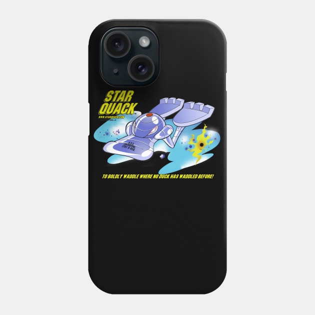 Star Quack Enterfowl Phone Case by Big Hit Comics