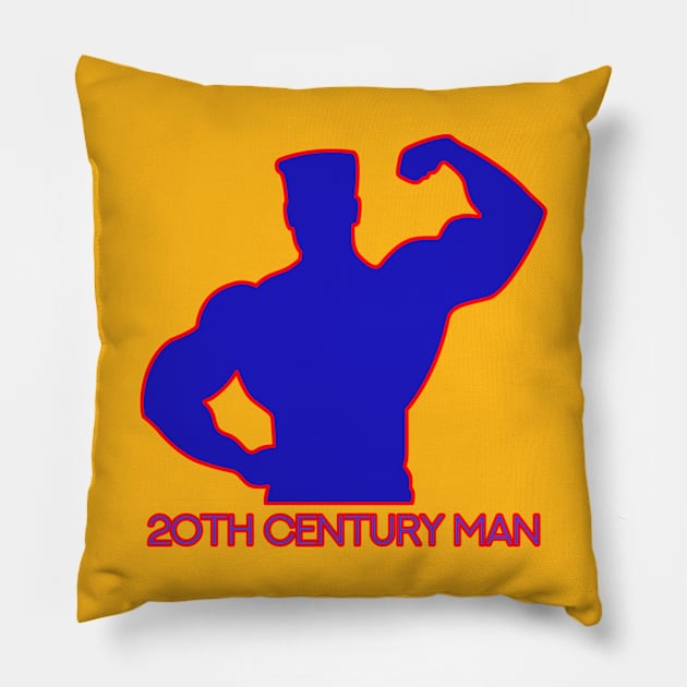 20th century man 1 Pillow by Ramzes74