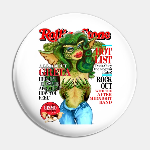 Greta Gremlin 1980s Pop Culture Gremlins Movie Pin by HelloHarlot