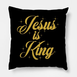 Jesus is King Pillow