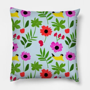 Beautiful Flower Pattern Pillow