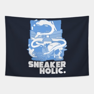 Sneaker Holic University Blue Tapestry