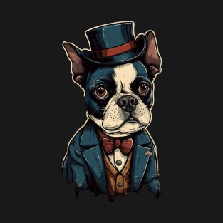 Boston Terrier Art Gift. This is for Boston terrier Lovers. T-Shirt