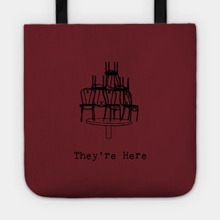 Haunted Chairs - Poltergeist Inspired Design Tote