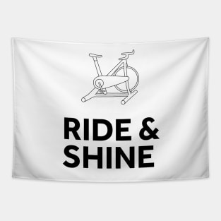 Ride & Shine Spin Class Tapestry