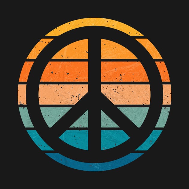 Retro Vintage Peace by Jennifer