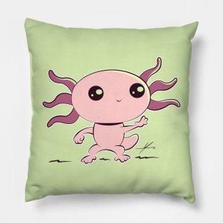 Axolotl by IAMO Pillow