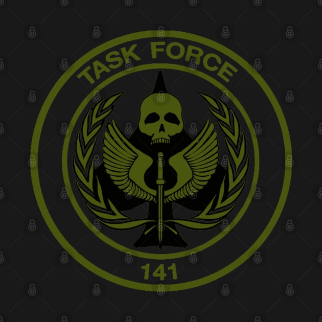 TASK FORCE 141 (COD MW) - GHOST 07 by goast