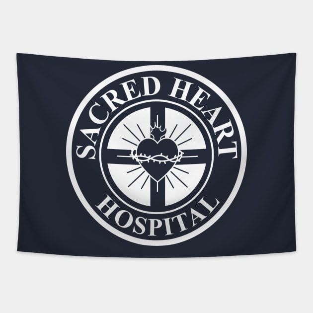 Sacred Heart Hospital Tapestry by Meta Cortex