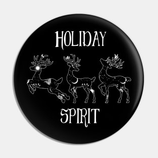 Celestial Reindeer Holiday Spirit Pin