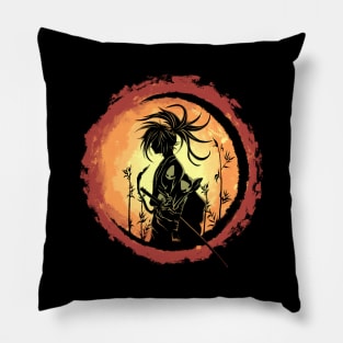 The Demonic Ronin Pillow